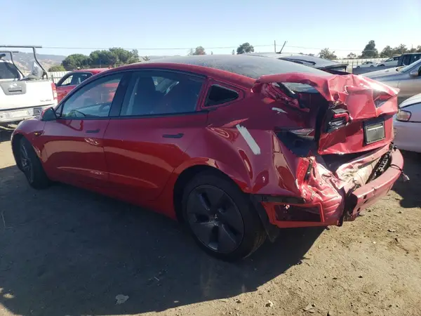 5YJ3E1EB1NF344962 2022 TESLA MODEL 3 - Image 2