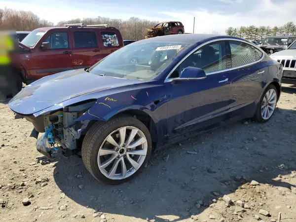 5YJ3E1EB2JF133814 2018 TESLA MODEL 3 - Image 1
