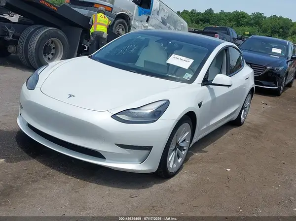 5YJ3E1EB2MF919200 2021 TESLA MODEL 3 - Image 2