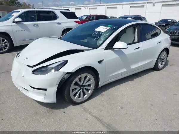 5YJ3E1EB2MF925028 2021 TESLA MODEL 3 - Image 2