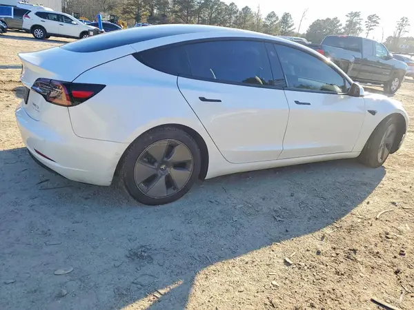 2021 TESLA MODEL 3 COPART lot 46474706 auction photo 3