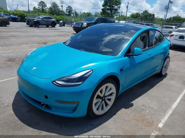 5YJ3E1EB2MF990302 2021 TESLA MODEL 3 - Image 2