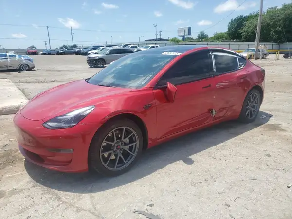 5YJ3E1EB2NF112449 2022 TESLA MODEL 3 - Image 1