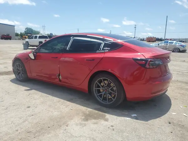 5YJ3E1EB2NF112449 2022 TESLA MODEL 3 - Image 2