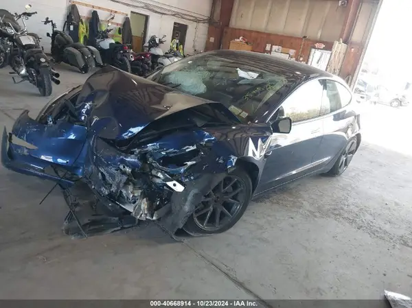 5YJ3E1EB2NF121801 2022 TESLA MODEL 3 - Image 2