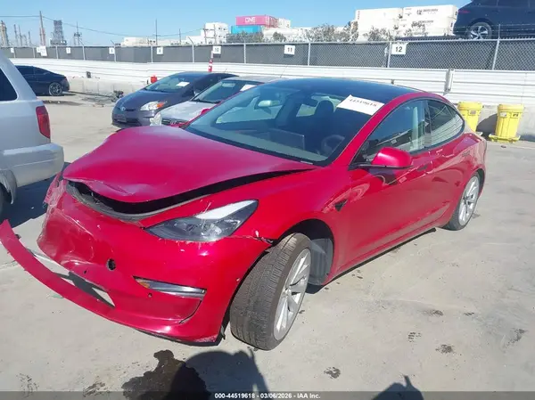 5YJ3E1EB2NF128182 2022 TESLA MODEL 3 - Image 2