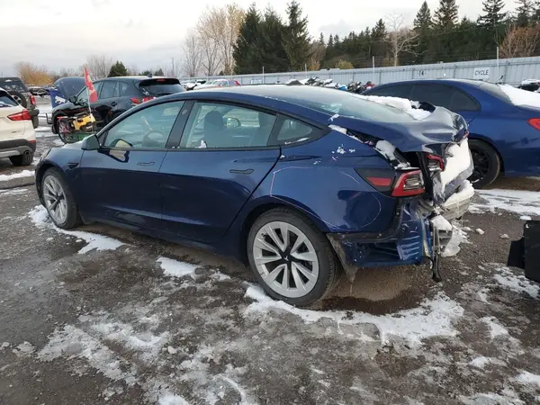 5YJ3E1EB2NF128506 2022 TESLA MODEL 3 - Image 2