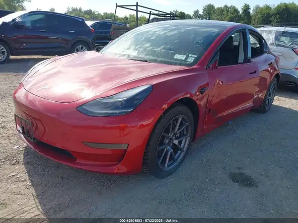 5YJ3E1EB2NF133849 2022 TESLA MODEL 3 - Image 2