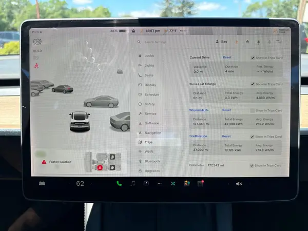5YJ3E1EB2NF178127 2022 TESLA MODEL 3 - Image 8