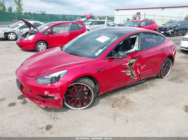5YJ3E1EB2NF192352 2022 TESLA MODEL 3 - Image 2