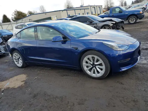 2022 TESLA MODEL 3 COPART lot 78629925 auction photo 4