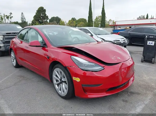 5YJ3E1EB2NF272315 2022 TESLA MODEL 3 - Image 1