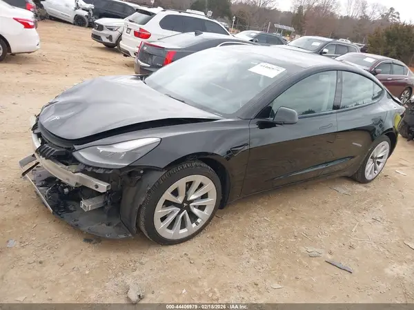 5YJ3E1EB2NF289762 2022 TESLA MODEL 3 - Image 2