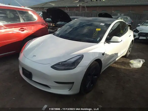 5YJ3E1EB2NF354674 2022 TESLA MODEL 3 - Image 2