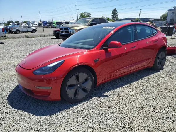 5YJ3E1EB2NF367344 2022 TESLA MODEL 3 - Image 1