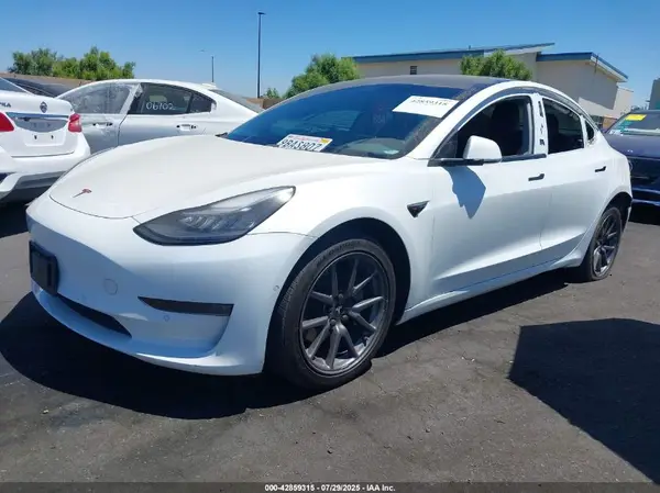 5YJ3E1EB3KF365176 2019 TESLA MODEL 3 - Image 2