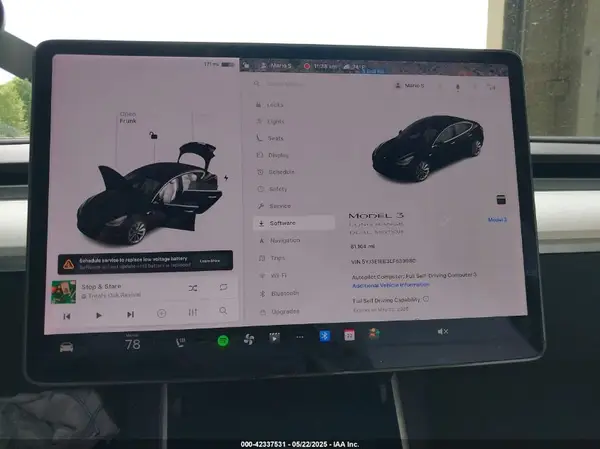 2020 TESLA MODEL 3 auction photo 7