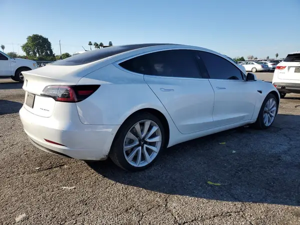 2020 TESLA MODEL 3 COPART lot 93684885 auction photo 3
