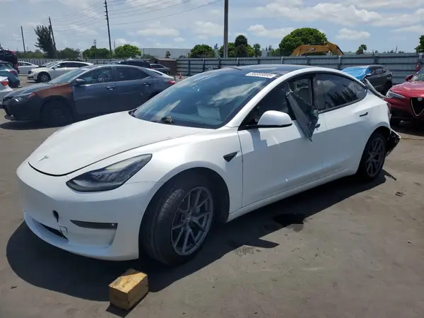 5YJ3E1EB3MF855944 2021 TESLA MODEL 3 - Image 1