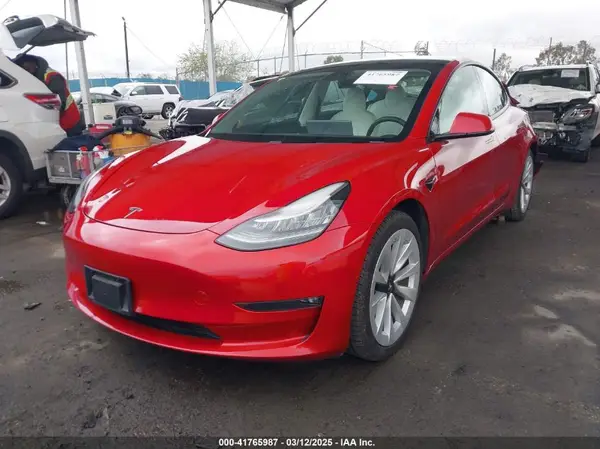 5YJ3E1EB3MF862392 2021 TESLA MODEL 3 - Image 2