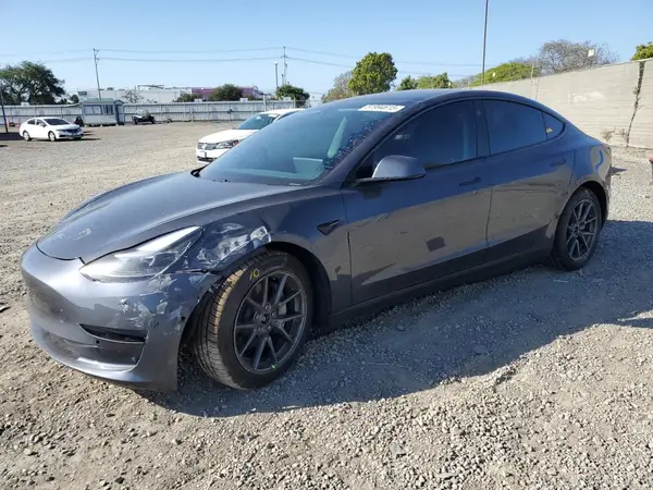 5YJ3E1EB3MF874882 2021 TESLA MODEL 3 - Image 1