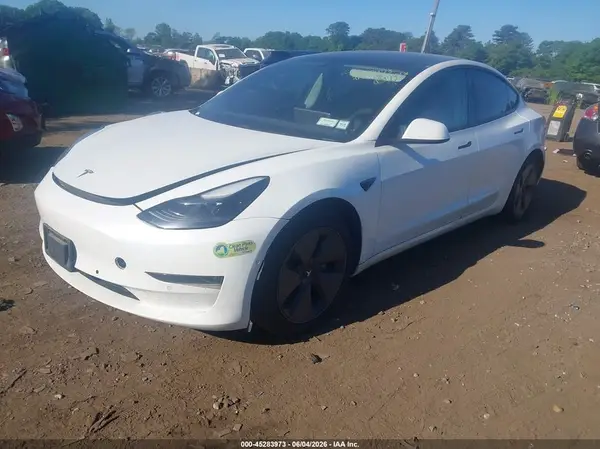 5YJ3E1EB3MF924793 2021 TESLA MODEL 3 - Image 2