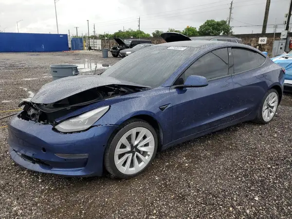5YJ3E1EB3MF980135 2021 TESLA MODEL 3 - Image 1