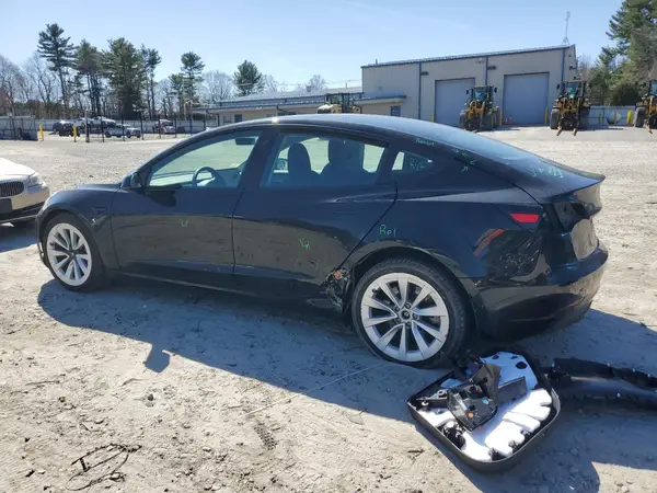 5YJ3E1EB3MF980202 2021 TESLA MODEL 3 - Image 2