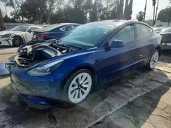 5YJ3E1EB3NF145024 2022 TESLA MODEL 3