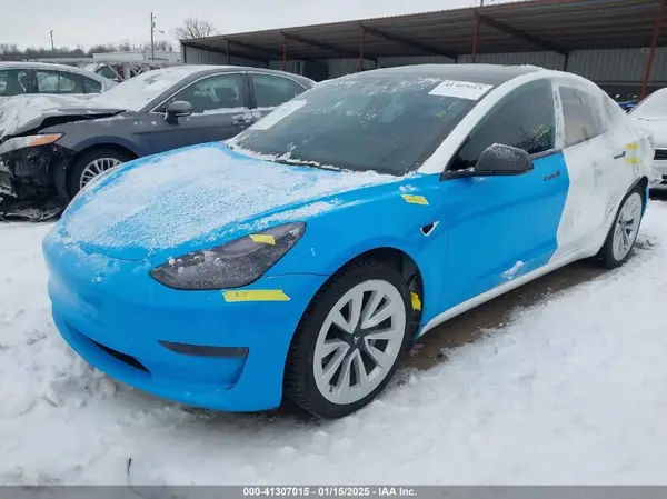 5YJ3E1EB3NF154564 2022 TESLA MODEL 3 - Image 2