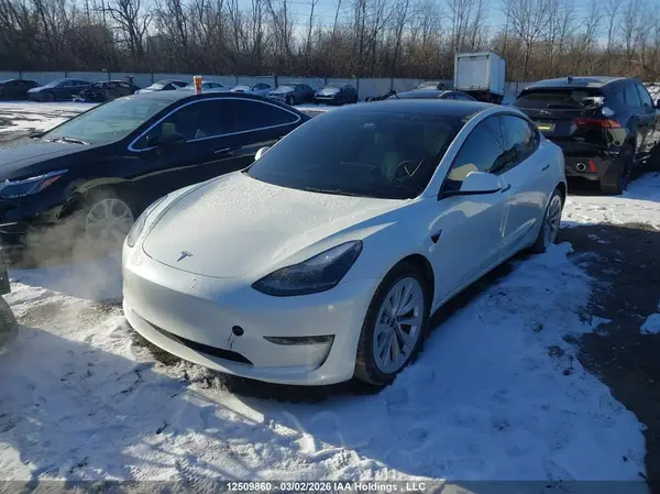 5YJ3E1EB3NF194238 2022 TESLA MODEL 3 - Image 2