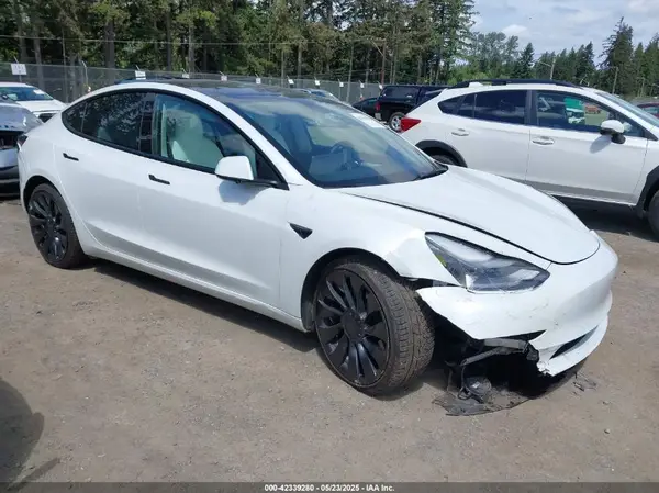 5YJ3E1EB3NF203181 2022 TESLA MODEL 3 - Image 1
