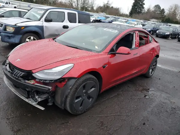 5YJ3E1EB3NF238058 2022 TESLA MODEL 3 - Image 1