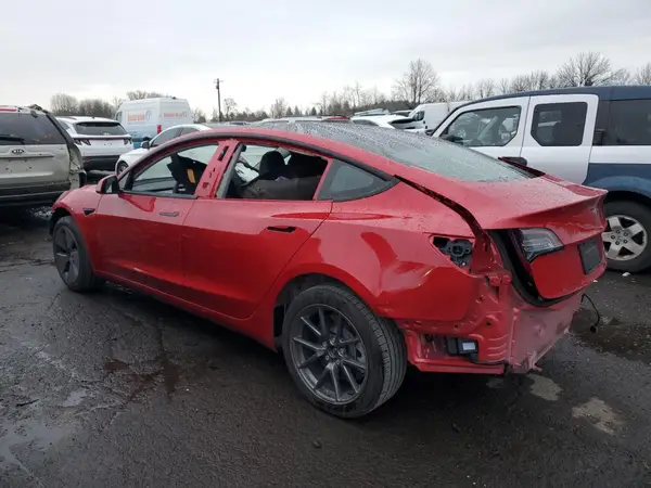 5YJ3E1EB3NF238058 2022 TESLA MODEL 3 - Image 2