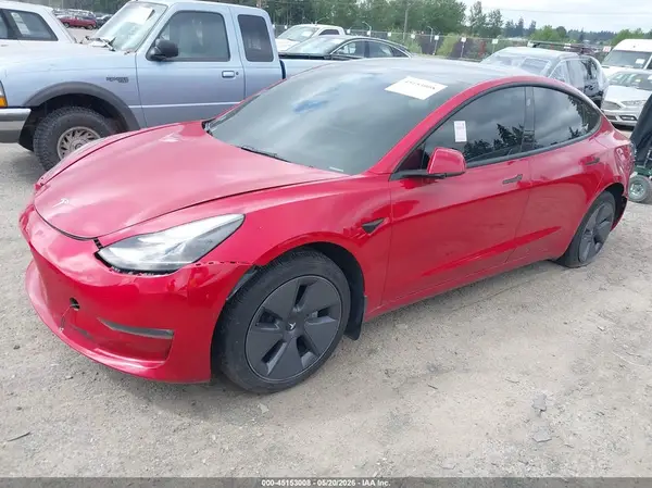 5YJ3E1EB3NF273375 2022 TESLA MODEL 3 - Image 2