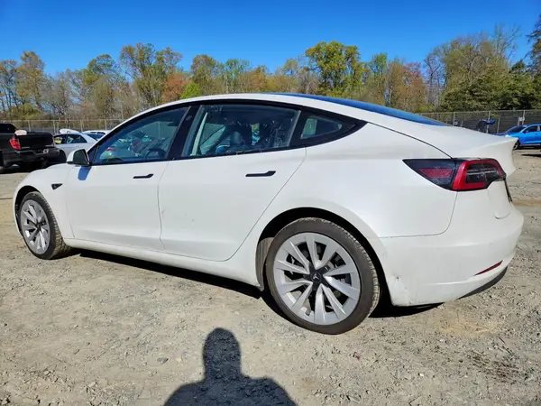 5YJ3E1EB3NF291343 2022 TESLA MODEL 3 - Image 2