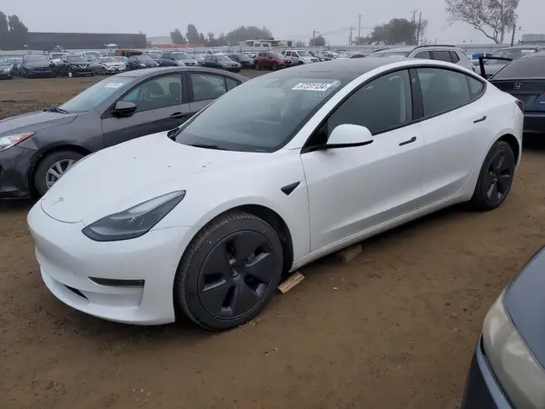 5YJ3E1EB3NF294095 2022 TESLA MODEL 3 - Image 1