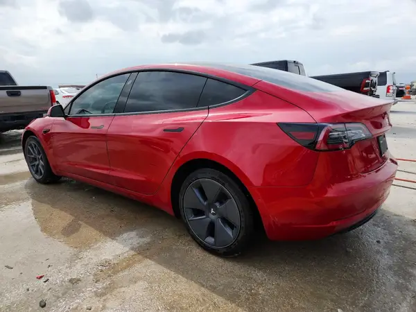 5YJ3E1EB3NF313308 2022 TESLA MODEL 3 - Image 2