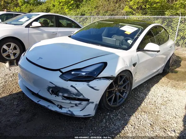 5YJ3E1EB3NF360516 2022 TESLA MODEL 3 - Image 2