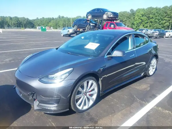 5YJ3E1EB4KF237562 2019 TESLA MODEL 3 - Image 2
