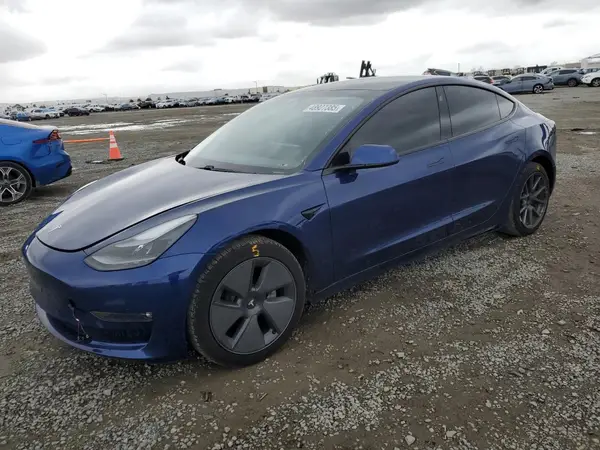 5YJ3E1EB4MF876849 2021 TESLA MODEL 3 - Image 1