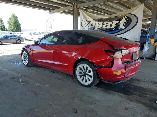 5YJ3E1EB4MF877564 2021 TESLA MODEL 3 - Image 2