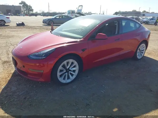 5YJ3E1EB4MF980354 2021 TESLA MODEL 3 - Image 2