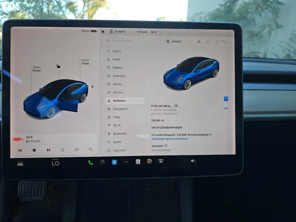 5YJ3E1EB4NF143606 2022 TESLA MODEL 3 - Image 8