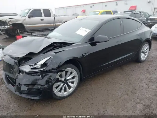 5YJ3E1EB4NF144612 2022 TESLA MODEL 3 - Image 2
