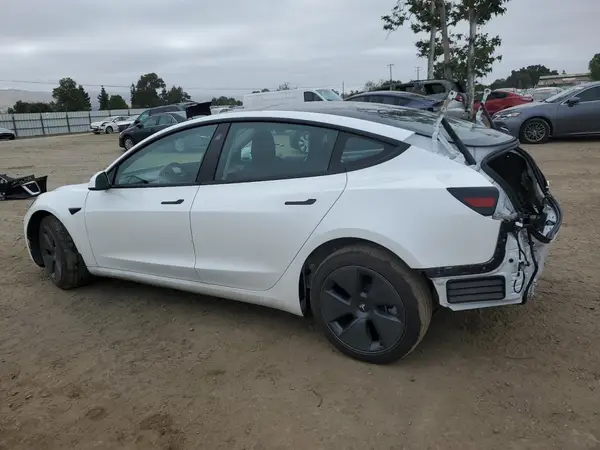 5YJ3E1EB4NF161314 2022 TESLA MODEL 3 - Image 2