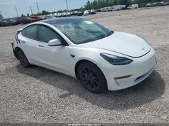 5YJ3E1EB4NF165427 2022 TESLA MODEL 3