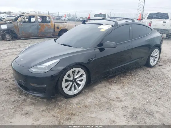 5YJ3E1EB4NF167291 2022 TESLA MODEL 3 - Image 2