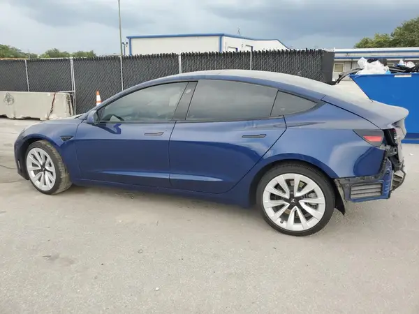 5YJ3E1EB4NF185158 2022 TESLA MODEL 3 - Image 2