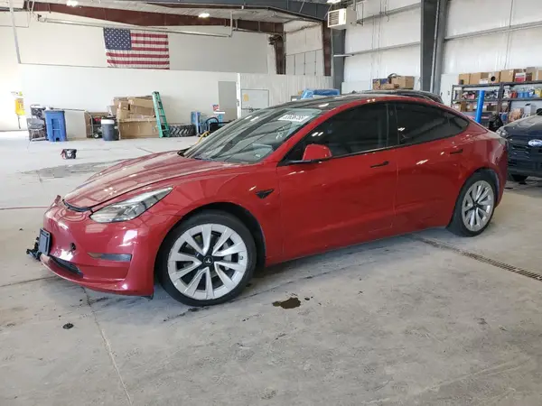 5YJ3E1EB4NF185564 2022 TESLA MODEL 3 - Image 1